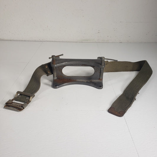 Double Gas Cylinder Bench Mount Bracket Tank Holder Industrial Clamp Restraint