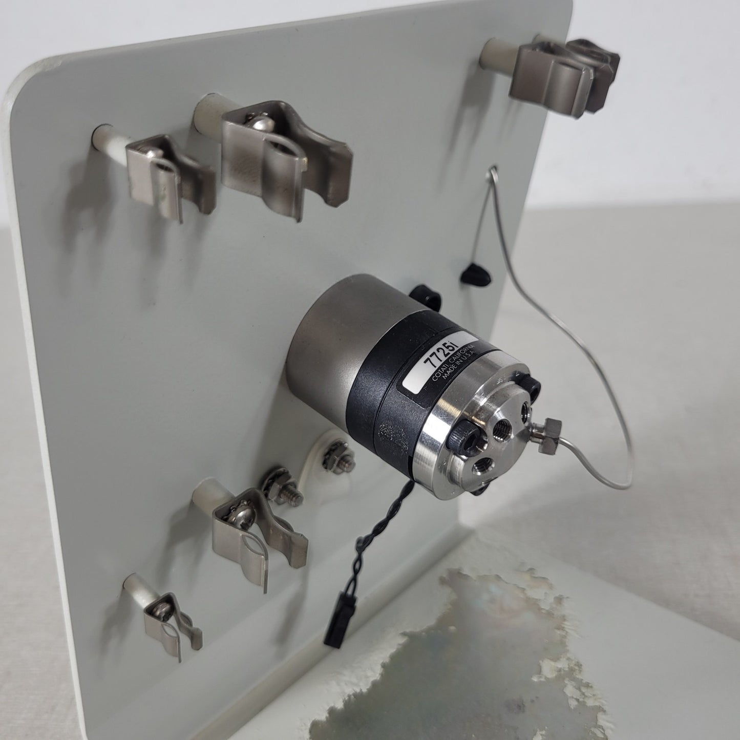 Waters WAT025248 Rheodyne 7725i Manual HPLC Injector Valve w/ Stand