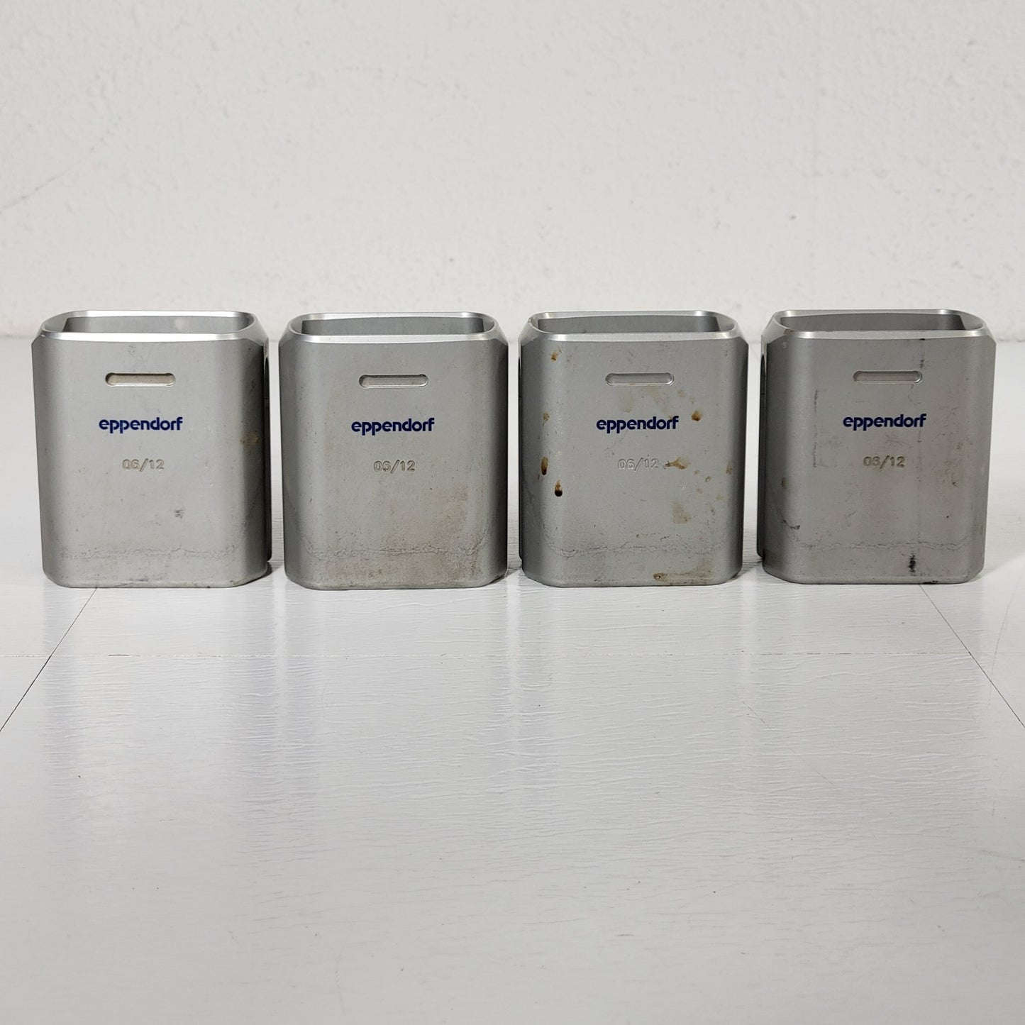 Eppendorf 022638084 250mL Rotor Buckets A-4-62 5810 5810R Lot of 4