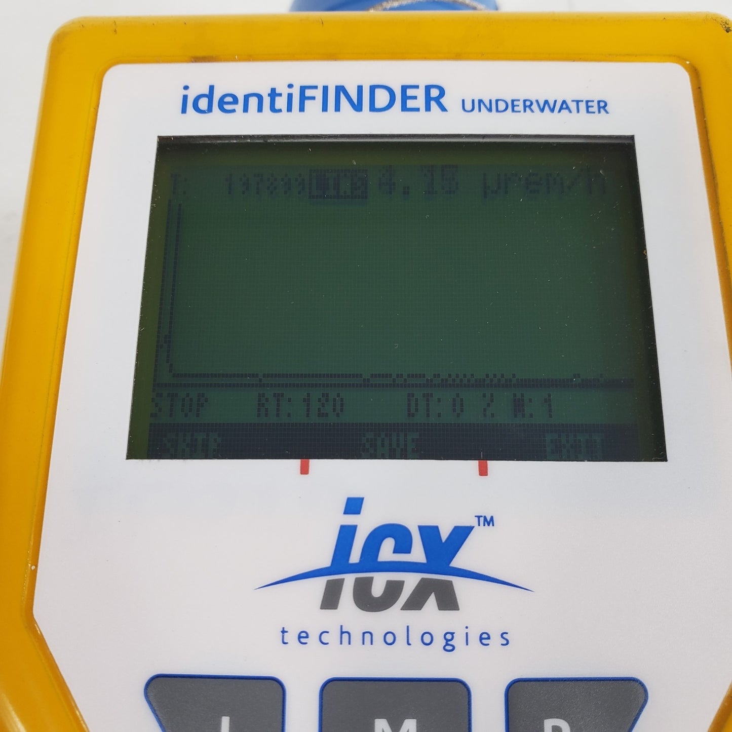 TESTED ICx identiFINDER-U Underwater Gamma Spectrometer Radionuclide Identifier