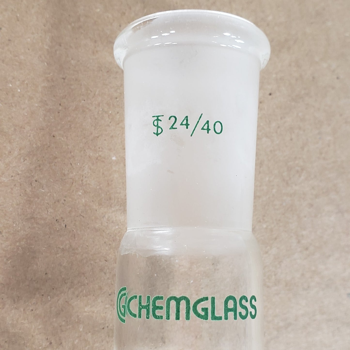 Chemglass CG-1282 4-Way Distillation Receiver Cow & Takeoff Head 24/40