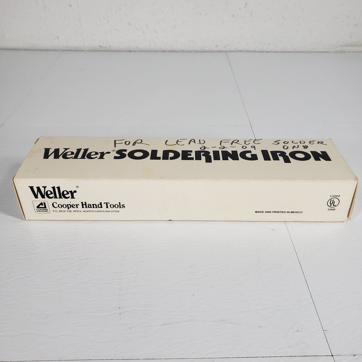 WELLER W60P 60 Watts & 120V Corded Soldering Iron GREAT SHAPE