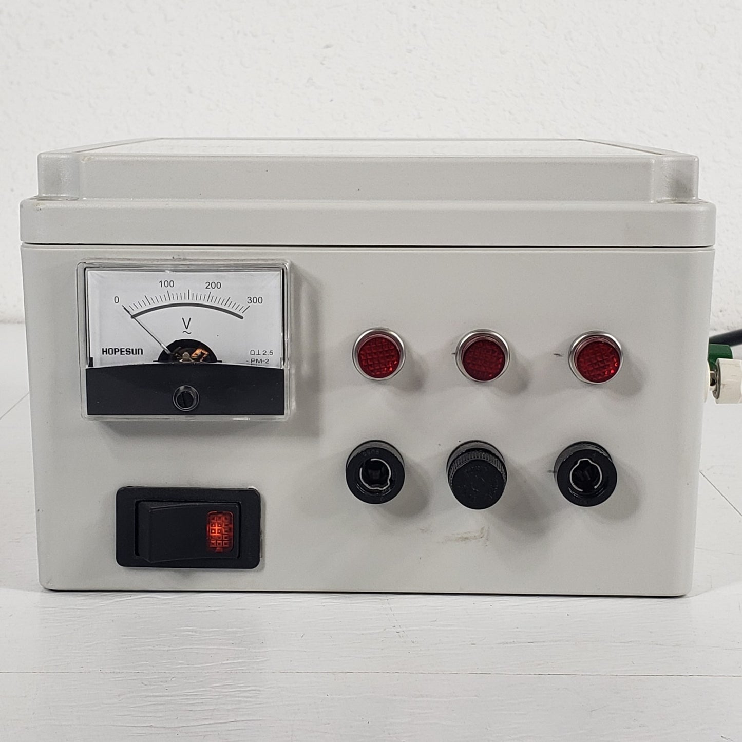 Digital Display Custom Ammeter Measurement Box, Eaton XTCE015B10 Connector