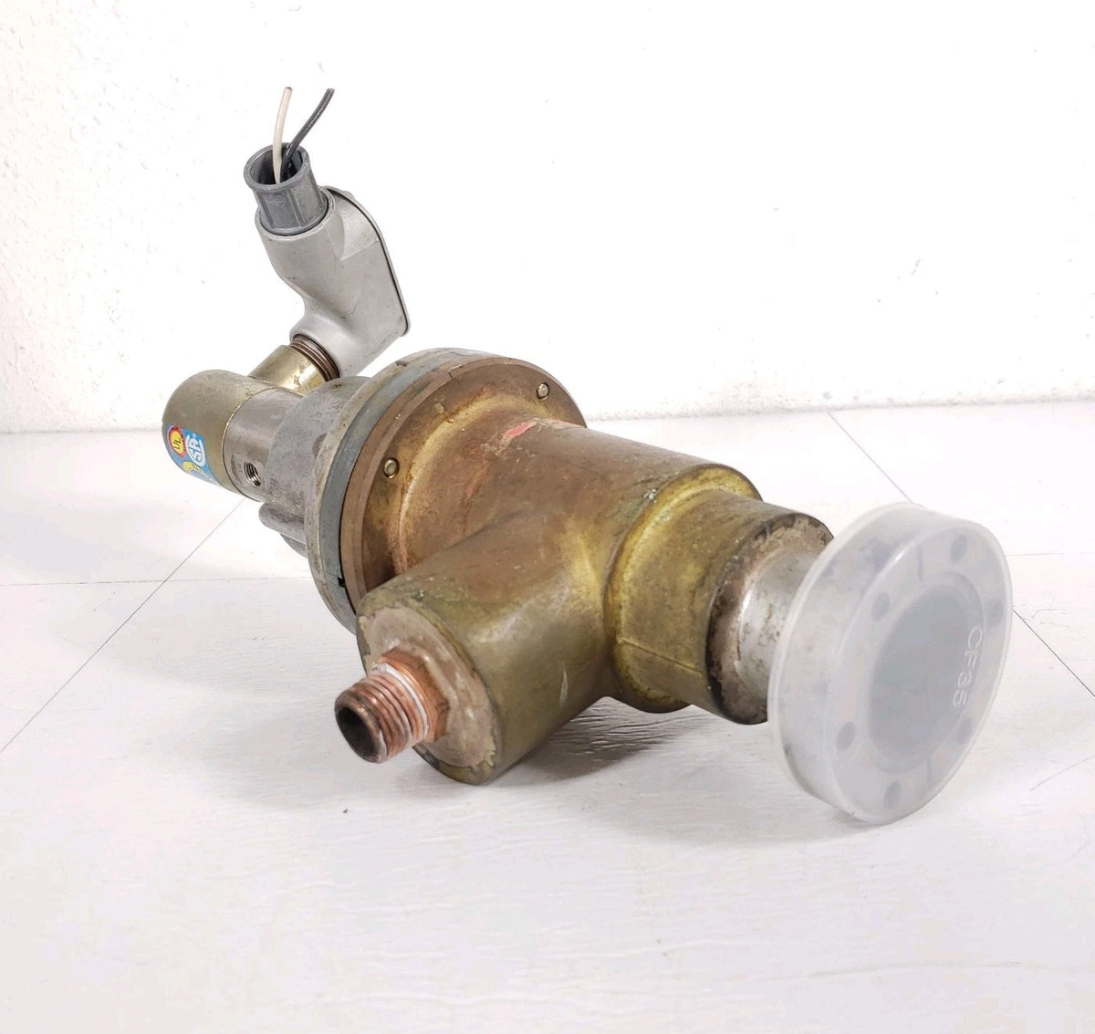 Airco Temescal 1330 Pneumatic High Vacuum Valve 2.75" DN35CF w/ Solenoid