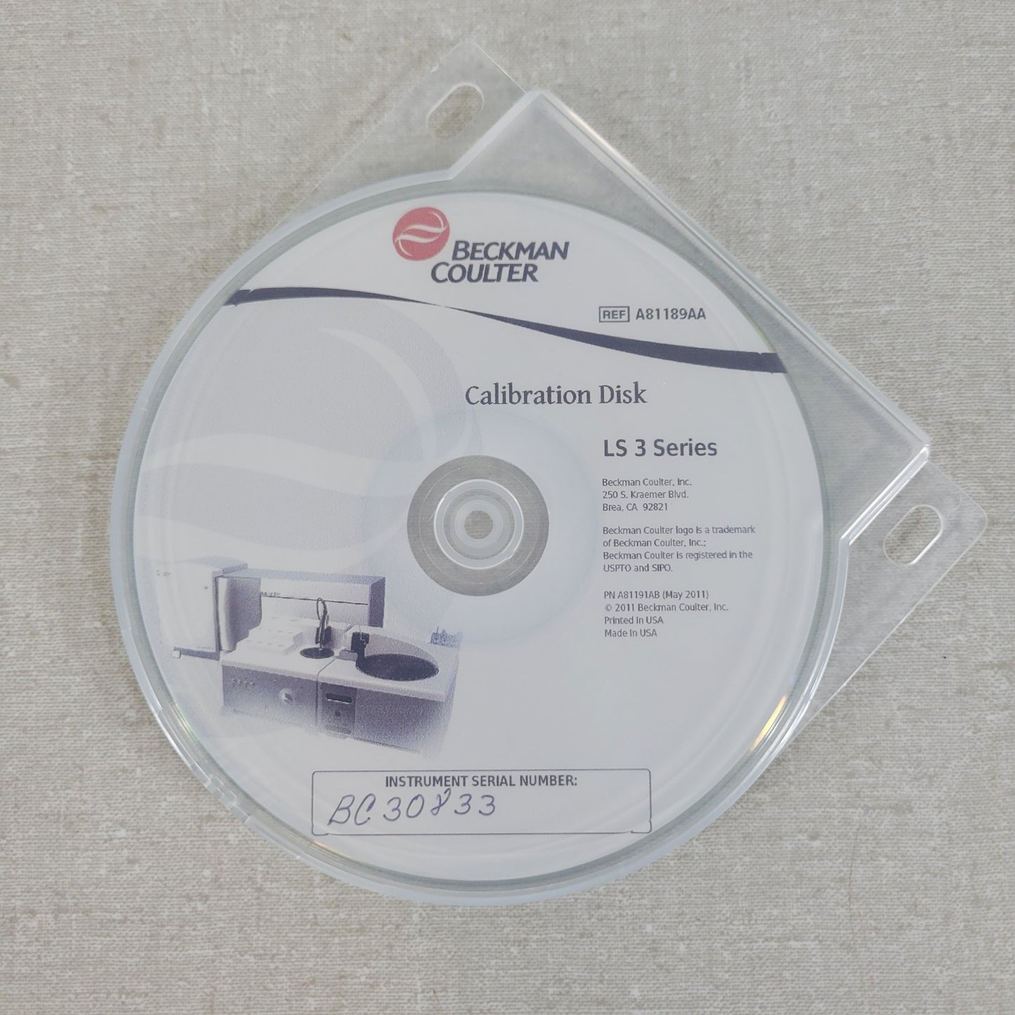 TESTED Beckman Coulter LS 13 320 Particle Size Analyzer w/ ALM Module & Computer