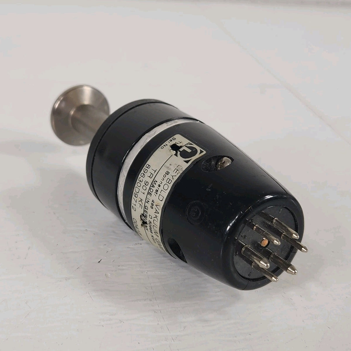 Leybold Vakuum TR901 89630 Pirani Vacuum Gauge Sensor Head NW10 KF10