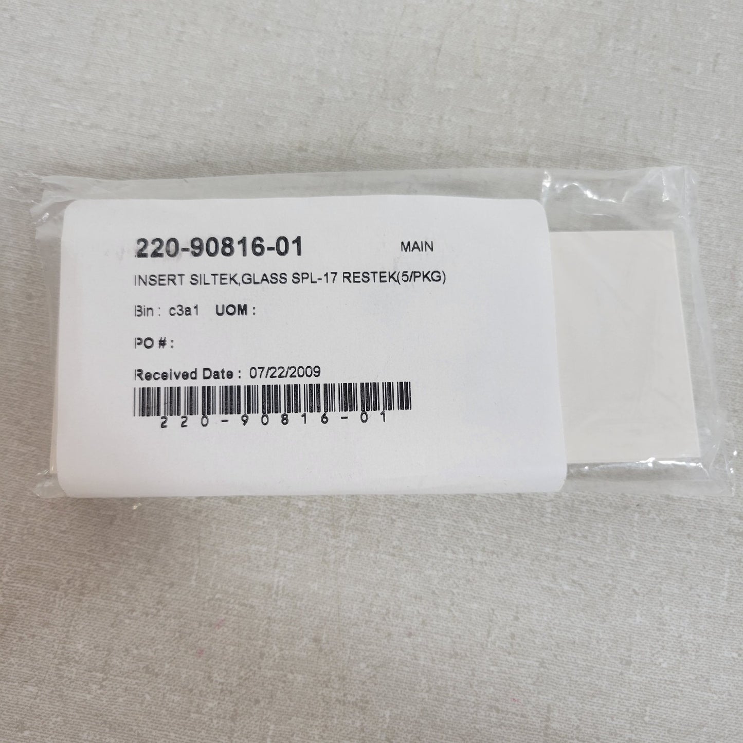 Shimadzu GC GCMS Lot Liners O-Rings Ferrules 220-90816-01 221-32126-05