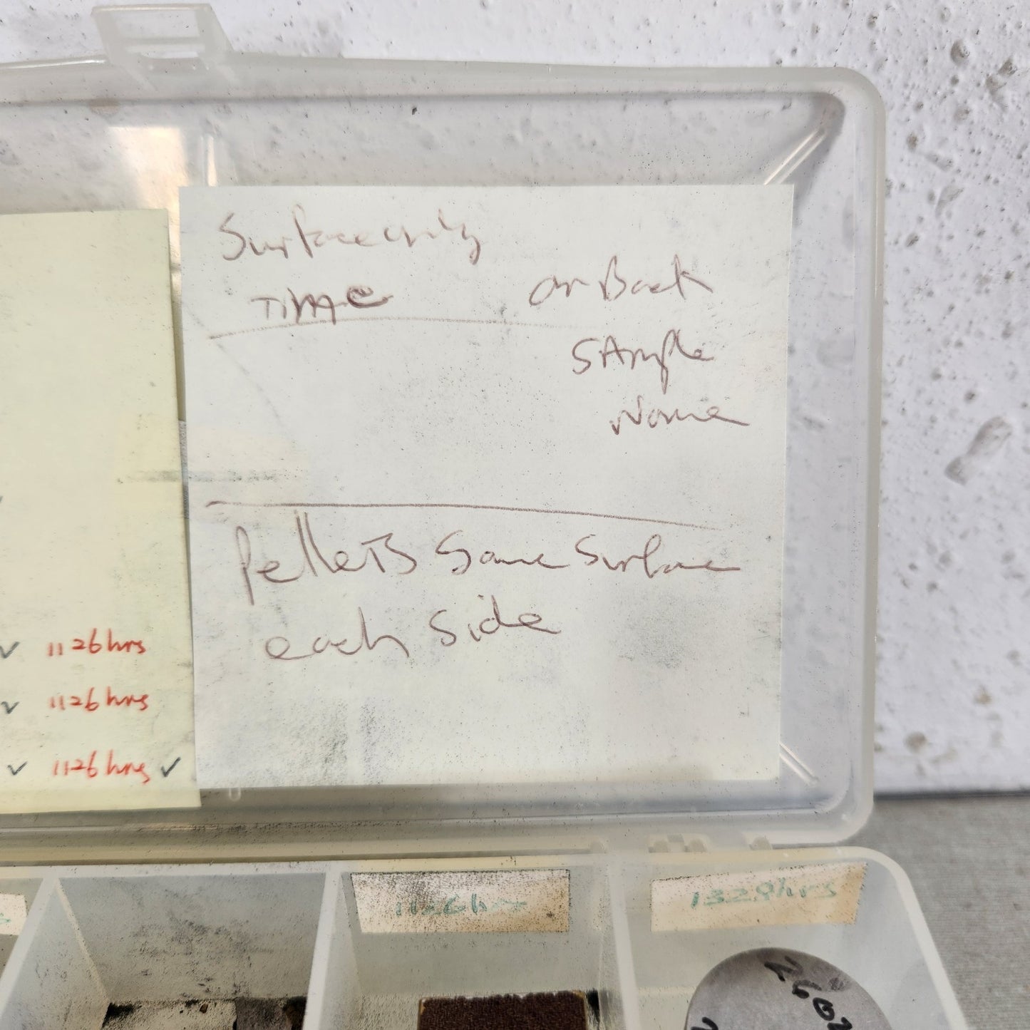 LOT 9 Prepared SEM Metallography Specimens Sputter Coated Research Test Samples