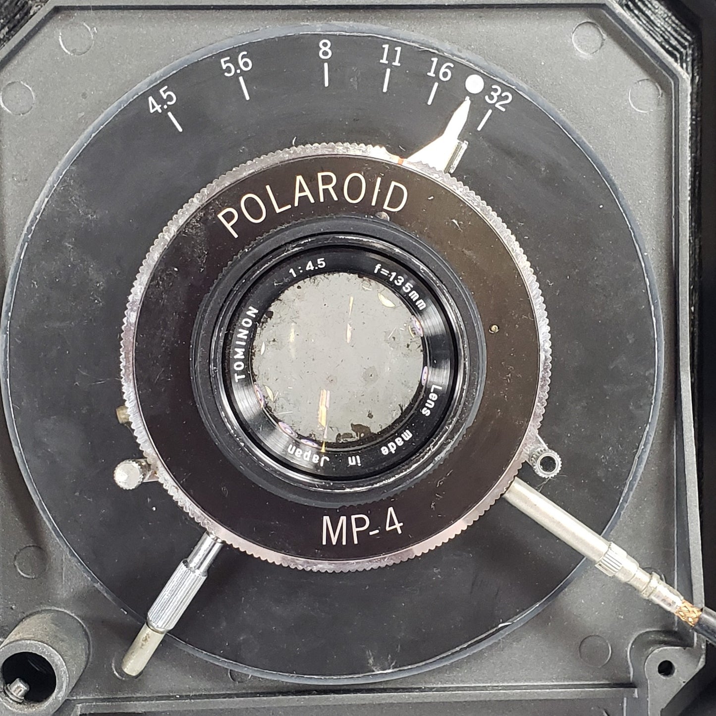 Vintage Polaroid MP-4 Land Camera w/ Original Lens 4x5 Copy Film System