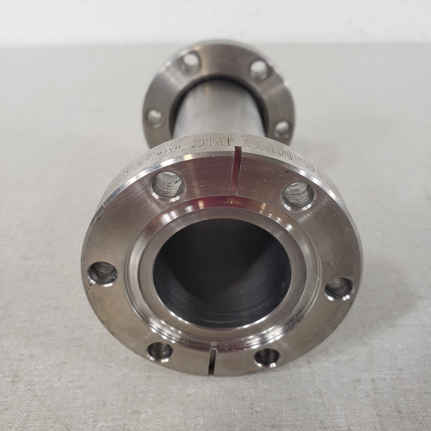 MDC 402002 2.75" CF DN35CF 5" Long Full Nipple 304SS UHV High Vacuum Rotatable