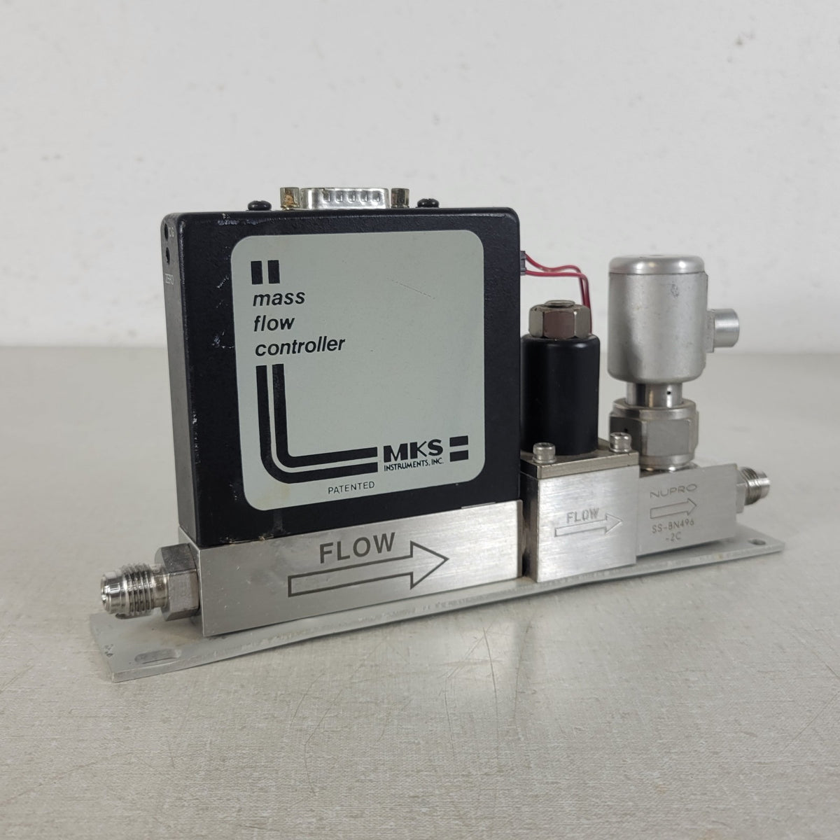 MKS 2259C-00200RV 200 SCCM N2 Nitrogen Mass Flow Controller MFC