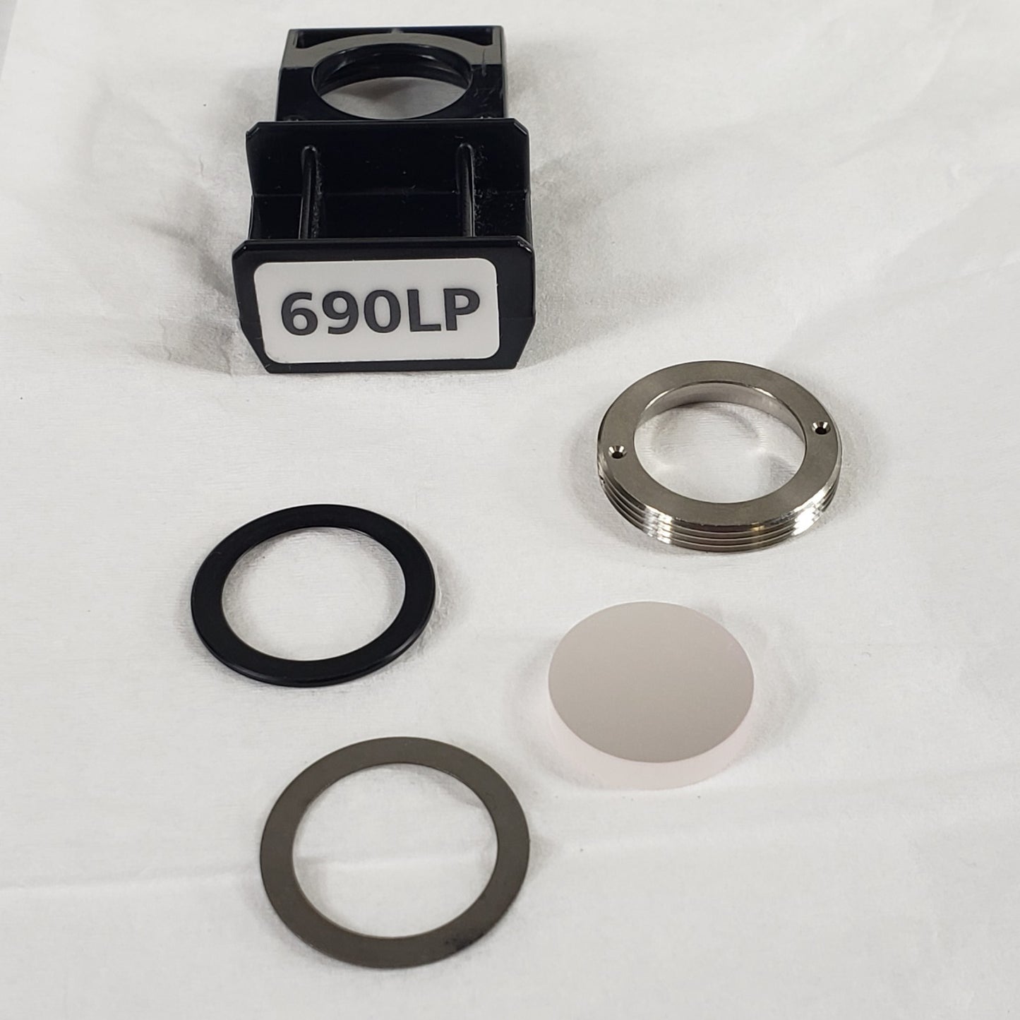 690LP 5/8" Longpass Optical Filter, 690nm LP, Flow Cytometry / FACS Fluorescence