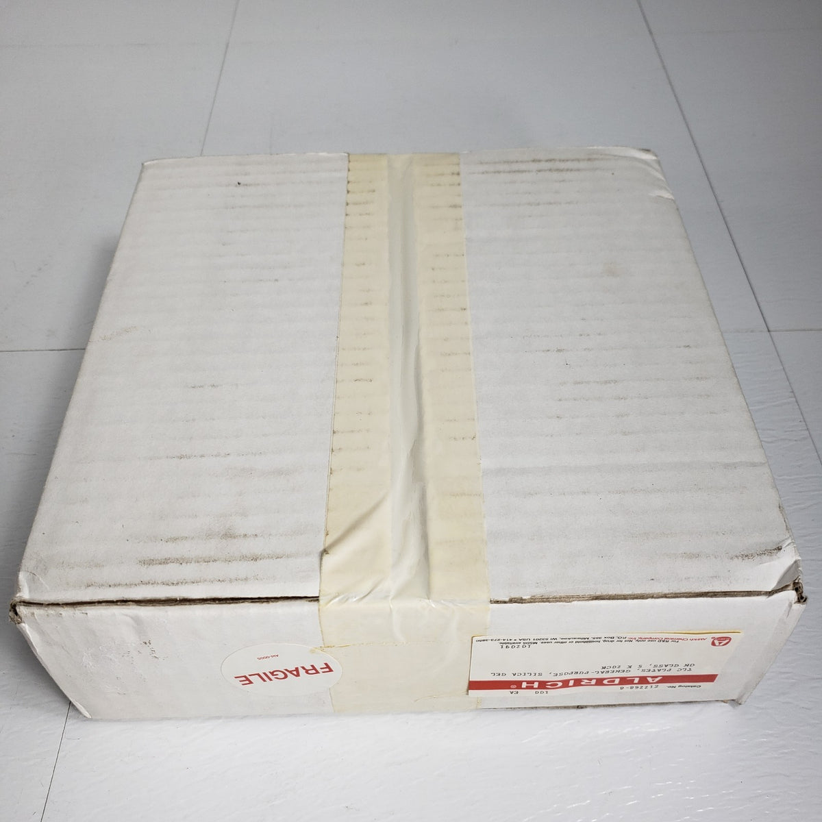 Aldrich Z122688 TLC Silica Gel Glass Plates 5x20cm 100/Box No Fluorescence