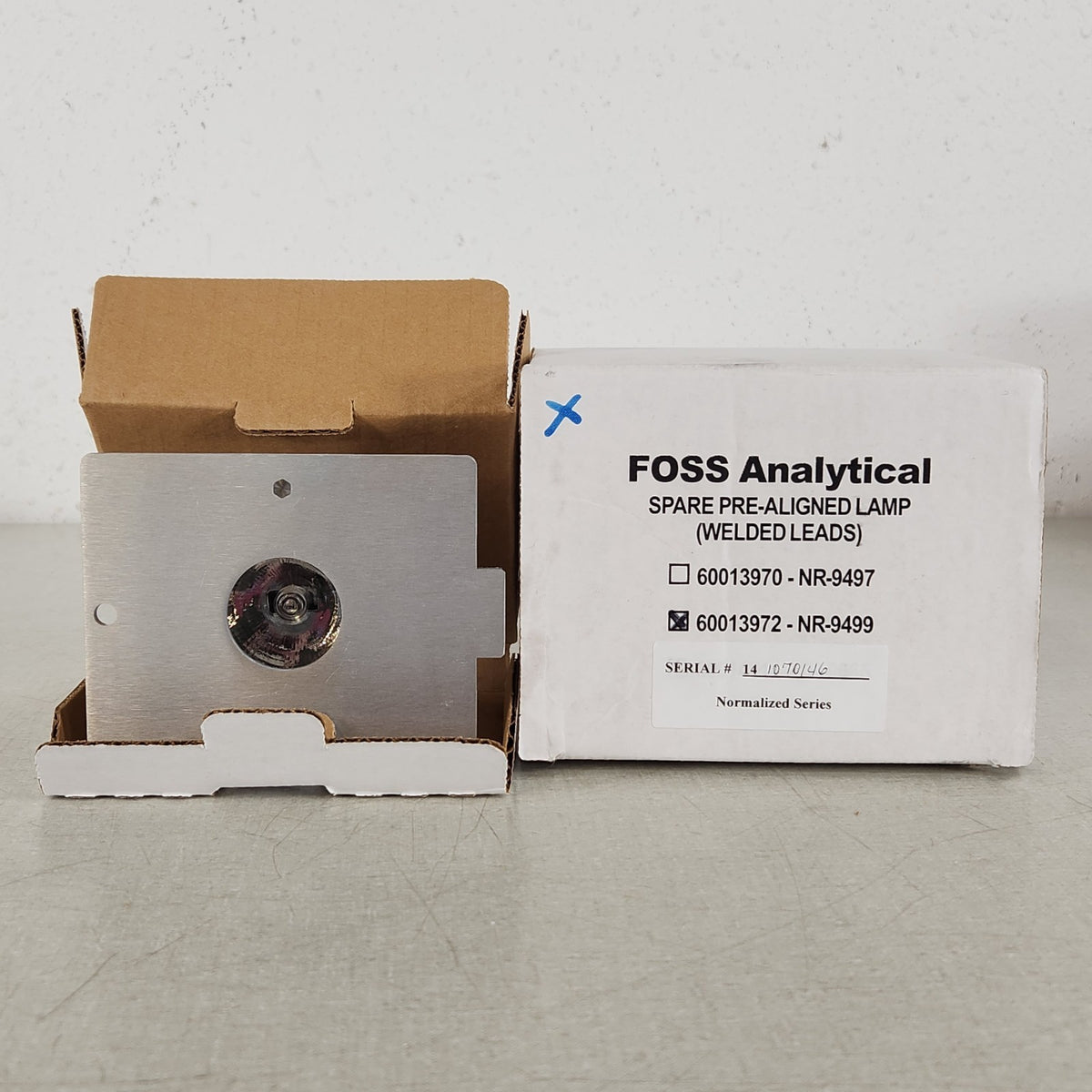 FOSS 60013972 NR-9499 Pre-Aligned Monochromator NIR Analytical Lamp w/ Sheet