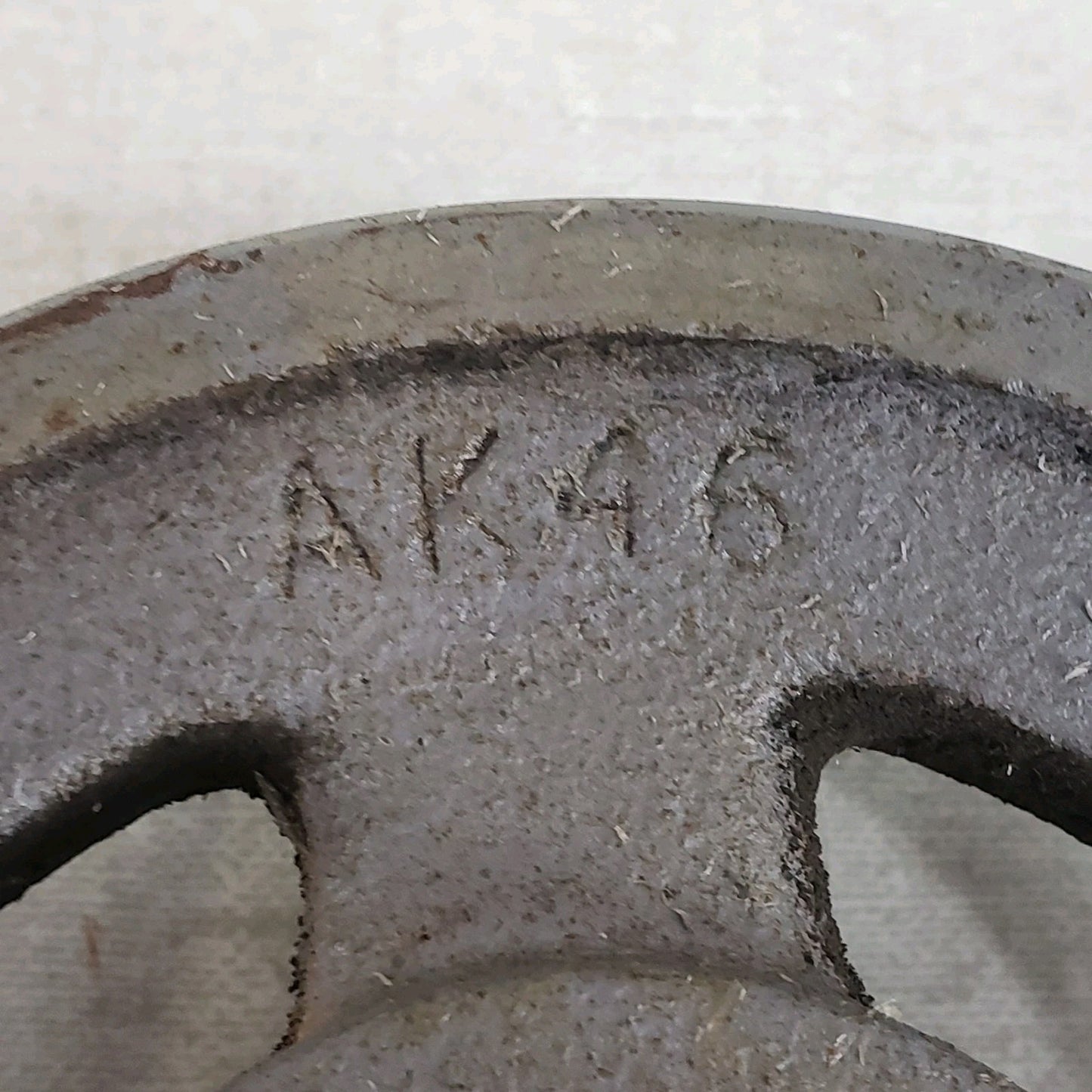 Browning AK46 Cast Iron Single Groove V-Belt Pulley 1/2" Bore 4-3/8" Diameter