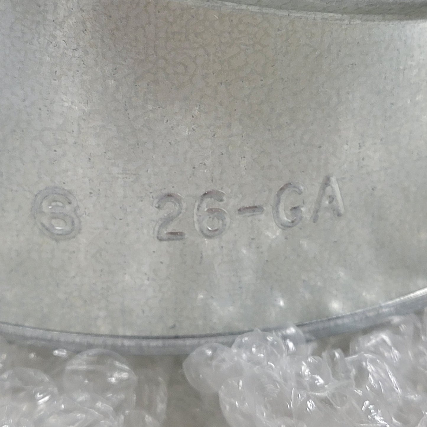 GRAY METAL USA Duct Parts 10x3x6 110S and 6 26-GA for Air Ducts/HVAC Systems