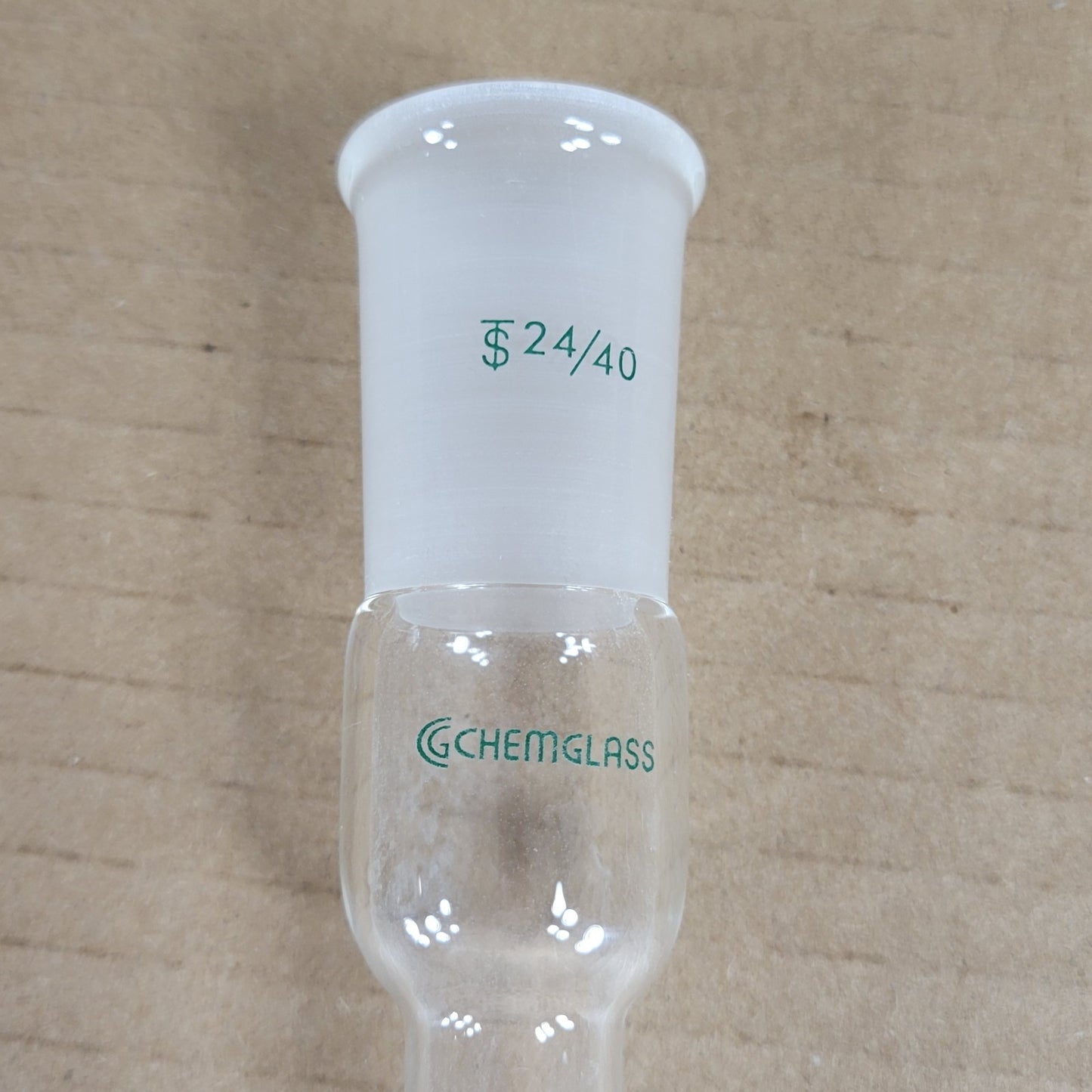 Chemglass CG-1189-01 Chromatography Column w/ Coarse Frit CN 24/40 1/2" ID
