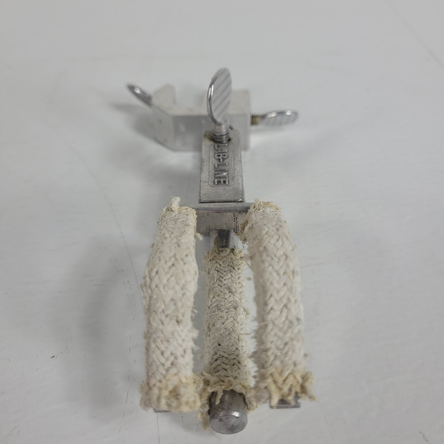 Lot of 4 Lab-Line 7010 Tri-Grip 45 3-Prong Utility Burette Clamps Holders