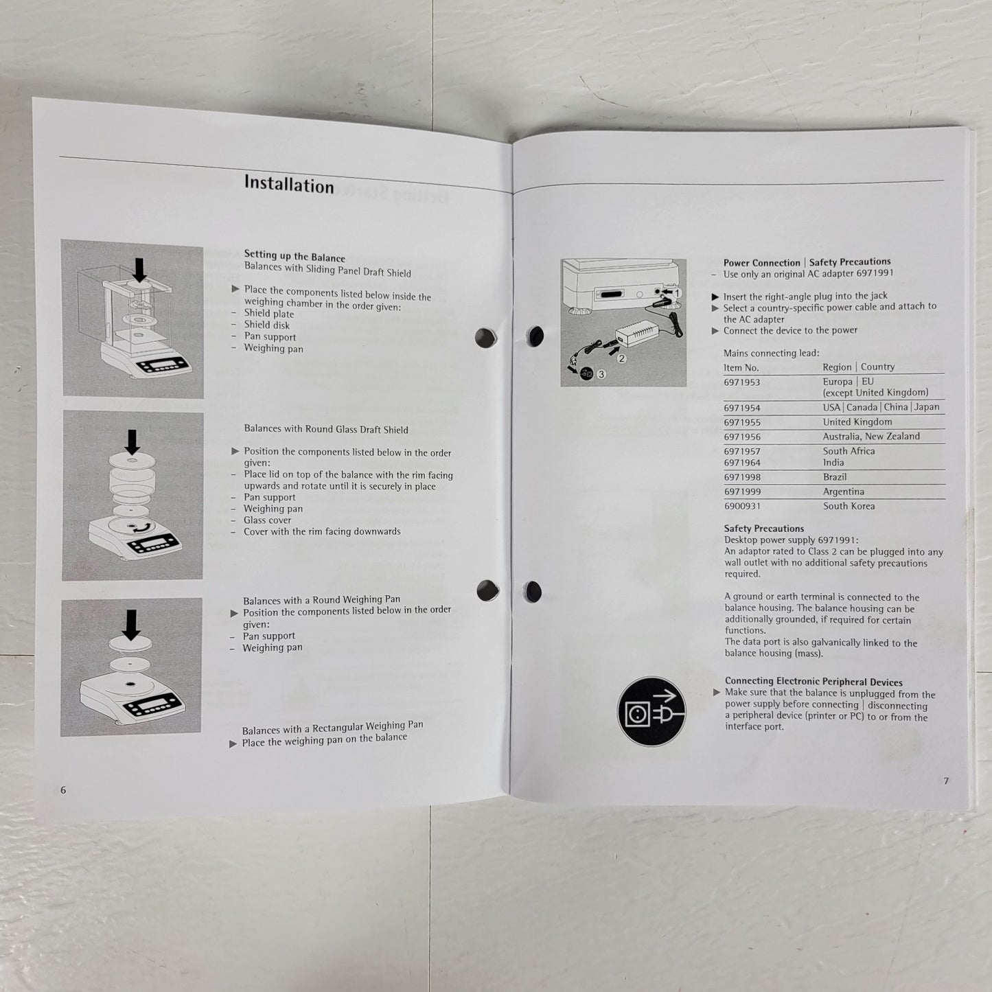 Sartorius Entris 98648-019-79 Laboratory Balance Operating Manual OEM