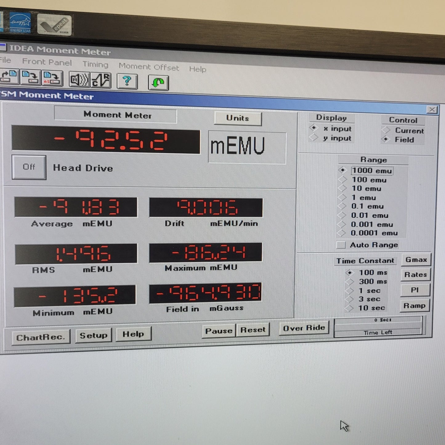 READ DESC LakeShore 7307 VSM Vibrating Sample Magnetometer System w/Ni Standard