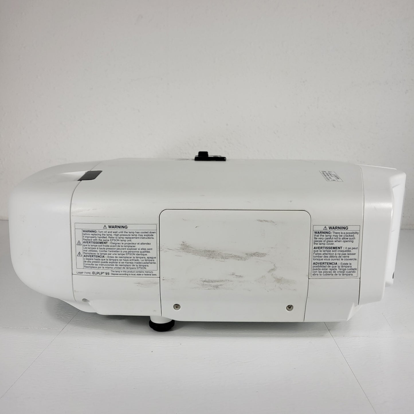 FOR PARTS ONLY/NOT WORKING EPSON H750A PRO G7500U LCD Projector