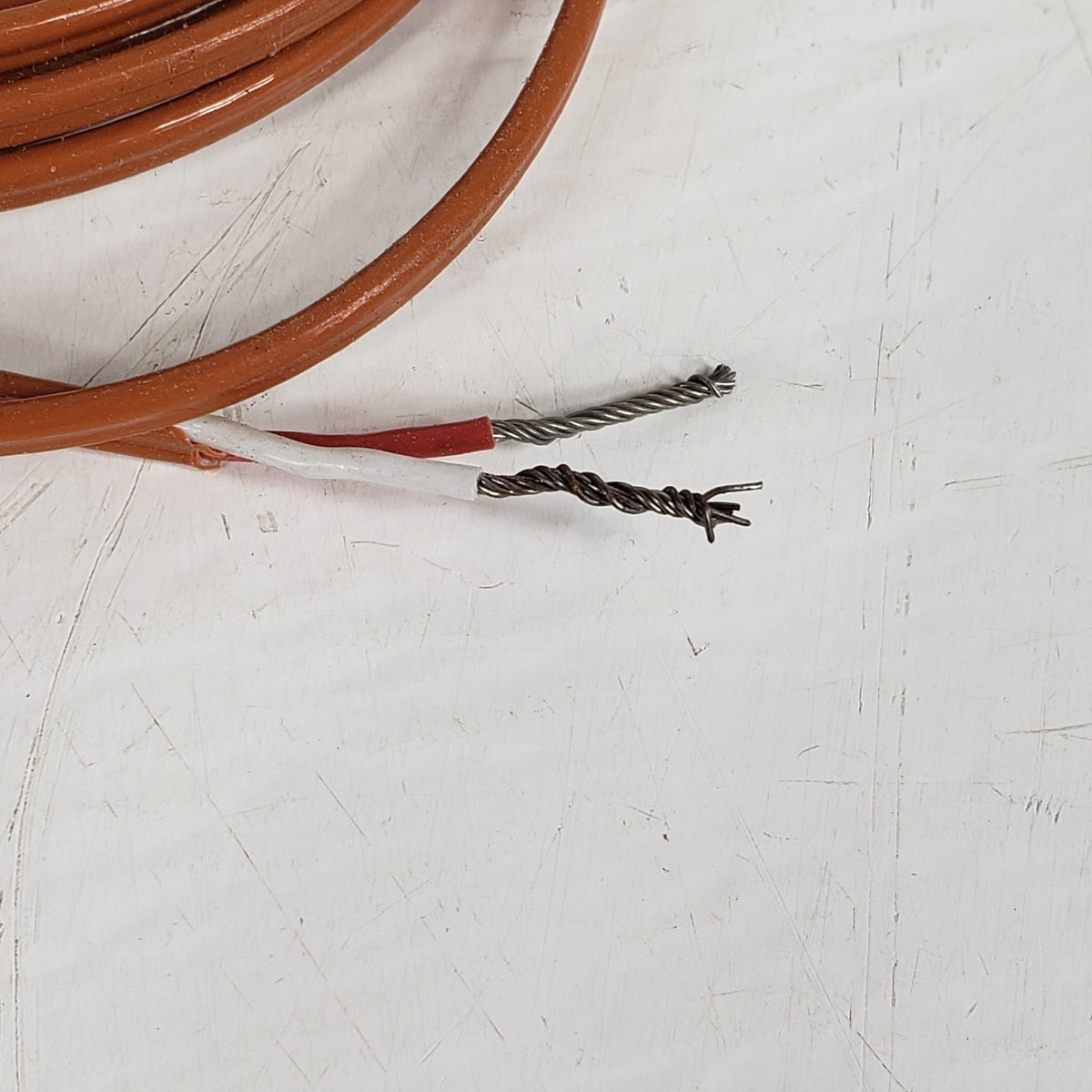 960273JS Type J Thermocouple Threaded Stainless Steel Temperature Probe