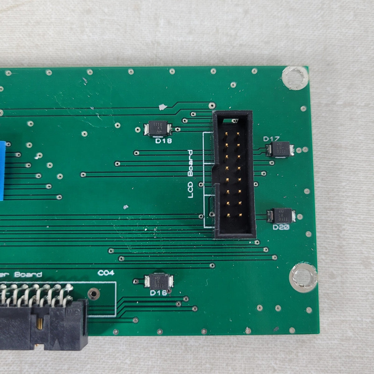 Picometrics LIF2-RC-01-4 LIF Detector LCD Interface Motherboard PCB