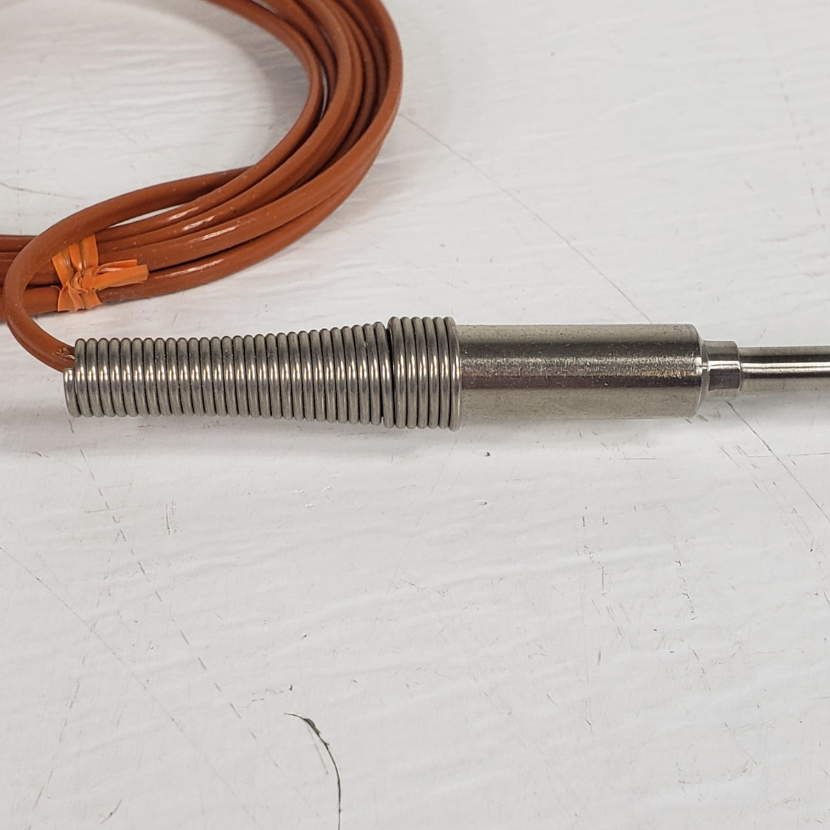 960273JS Type J Thermocouple Threaded Stainless Steel Temperature Probe
