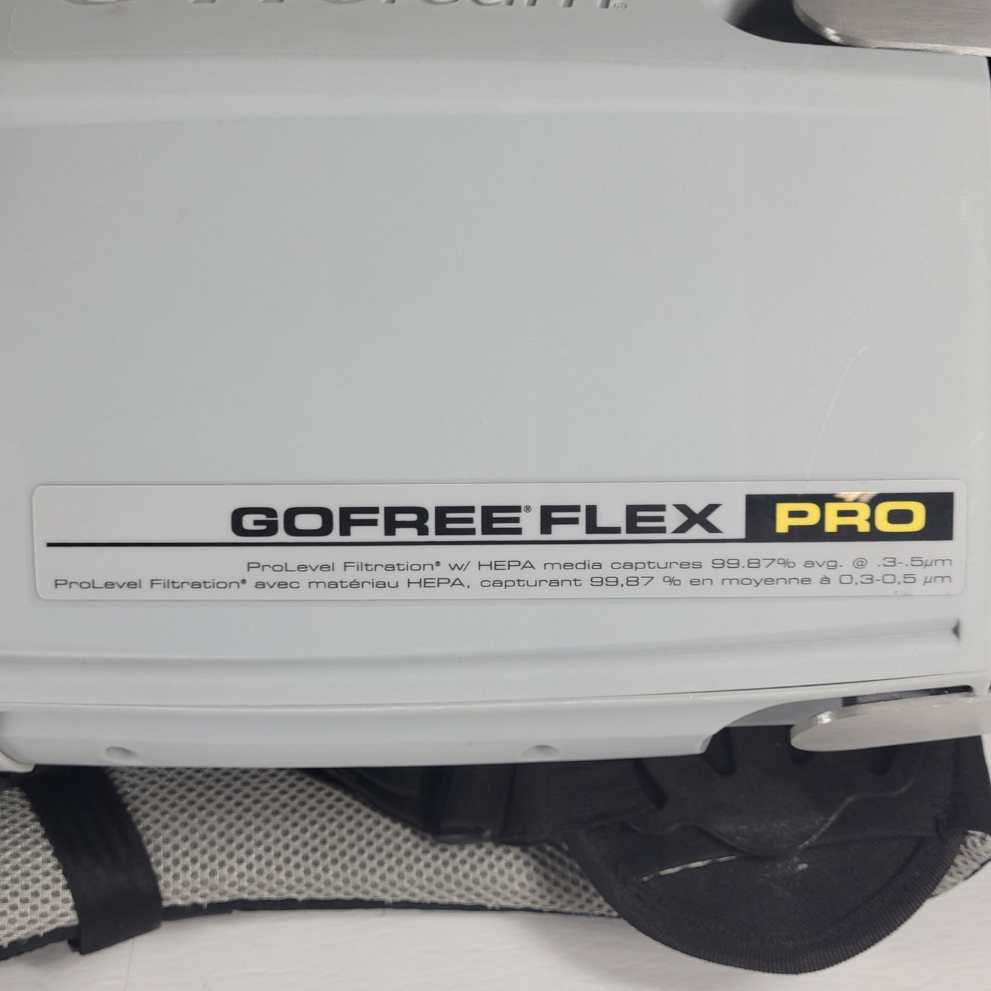 PROTEAM 107572 GoFree Flex Pro Backpack Vacuum, No Battery, ProLevel Filtration