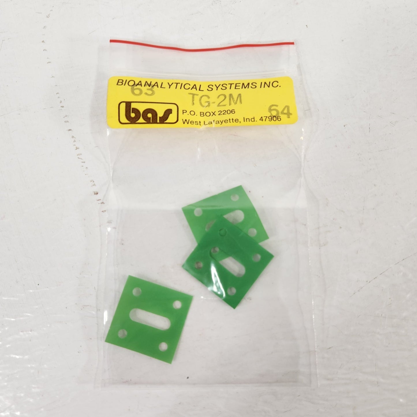 LOT 3 BASi MF-1046 TG-2M 51um PTFE Teflon Cross-Flow Cell Gaskets Bioanalytical