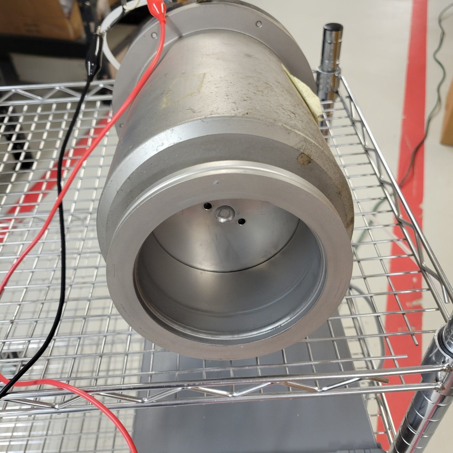 MKS HPS 155-1100P 4in ISO100 ISO-K 100 Pneumatic Vacuum Angle Valve 24VDC Tested