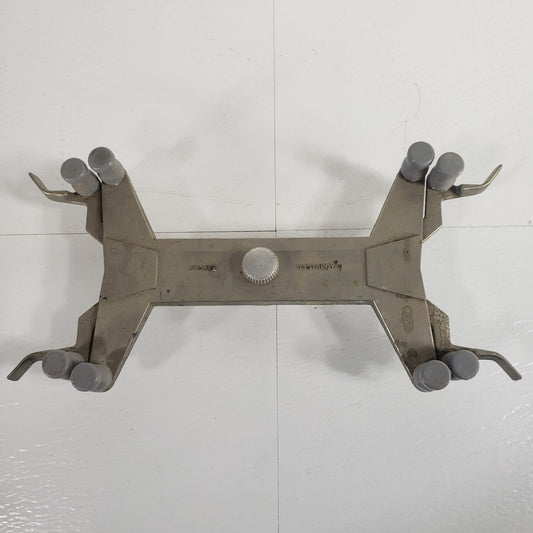 Fisher 3361-4 Castaloy-R Double Buret Clamp Burette Holder Lab Stand Rod