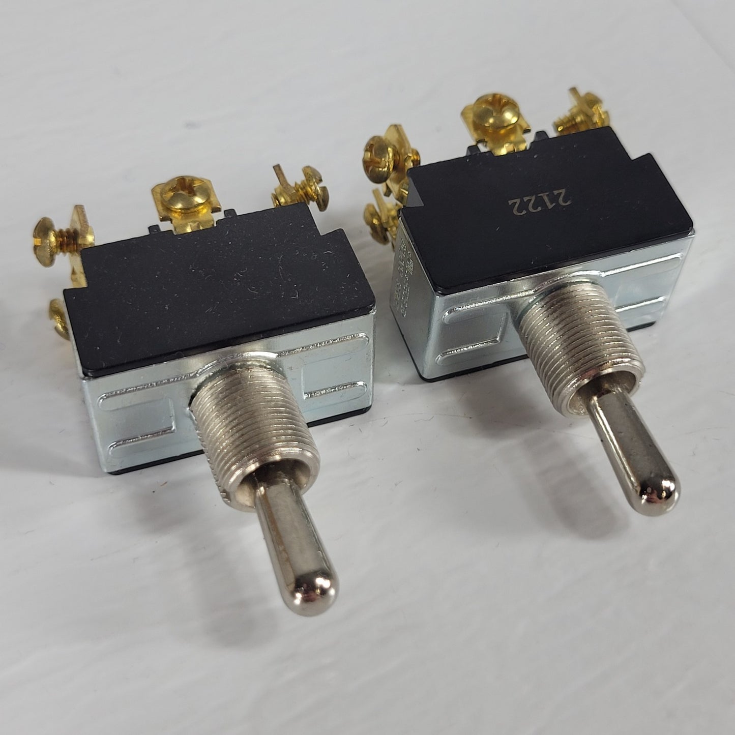 2 Units Raypak E505159 DPST Toggle Switches 80,000 Series 10A 277V Industrial