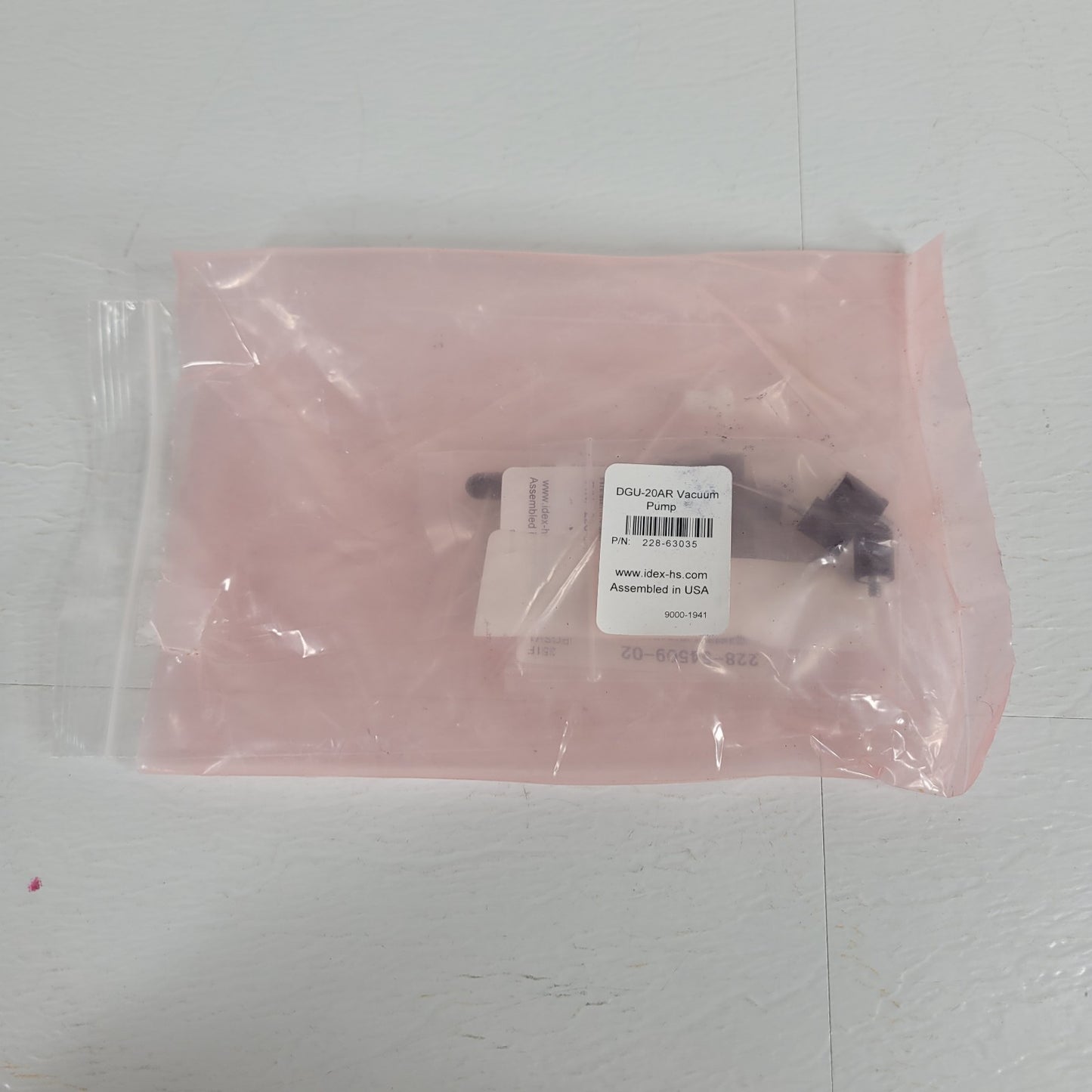 Shimadzu DGU-20AR Vacumm Pump 228-63035 Parts Intake Air Filter Mini Chamber