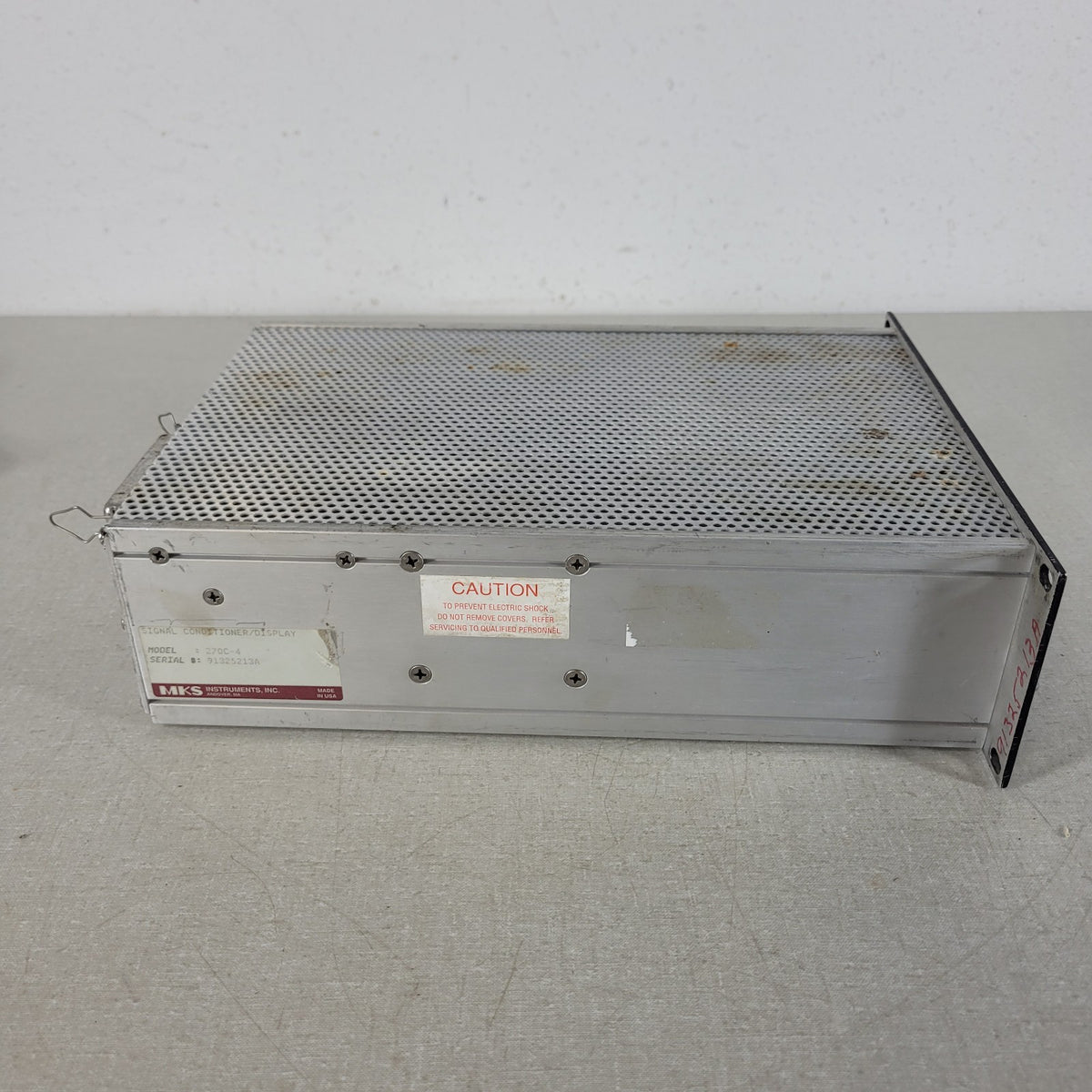 MKS Granville Phillips 270C Signal Conditioner Vacuum Pressure Readout Powers On
