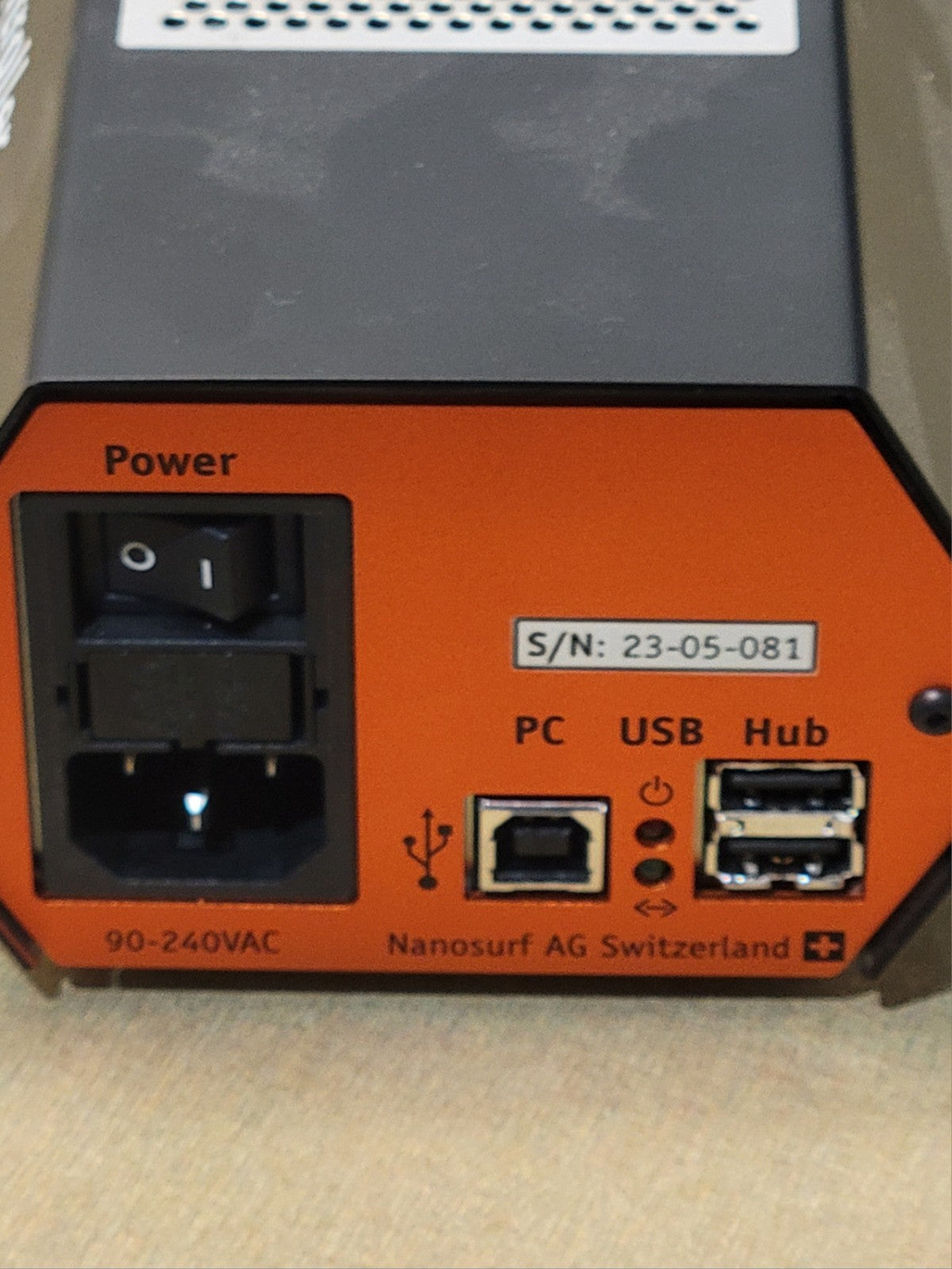 TESTED Nanosurf easyScan 2 AFM Atomic Force Microscope 110um w/ Controller, PC