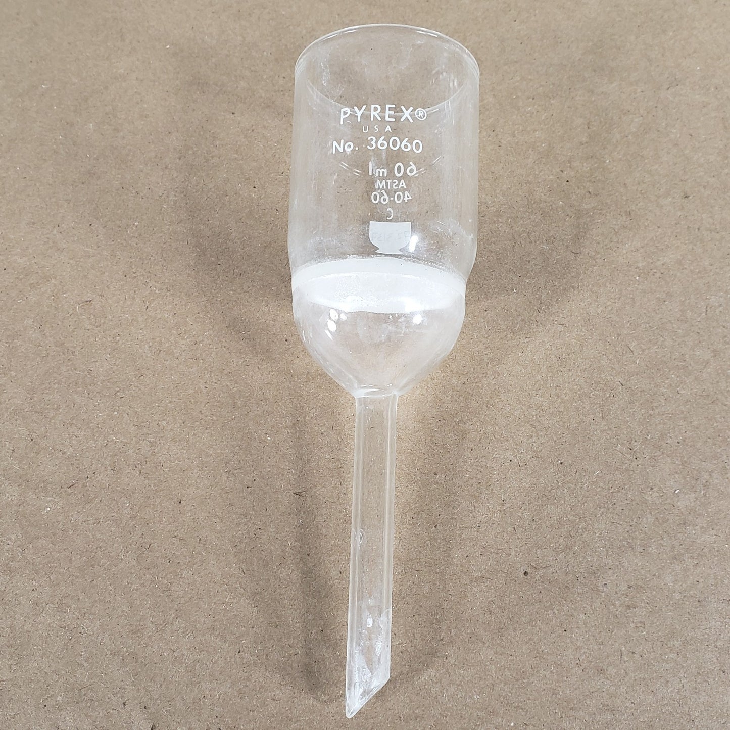 Lot of Pyrex 36060/Chemglass GC-1402-14 60mL Buchner Filtration Funnels 4 total