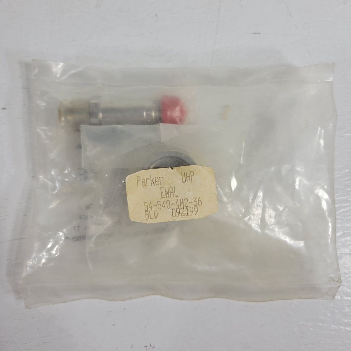 Parker EWAL 55-540-3 CGA-540 Stainless Steel Oxygen Inlet Nut & Nipple NOS