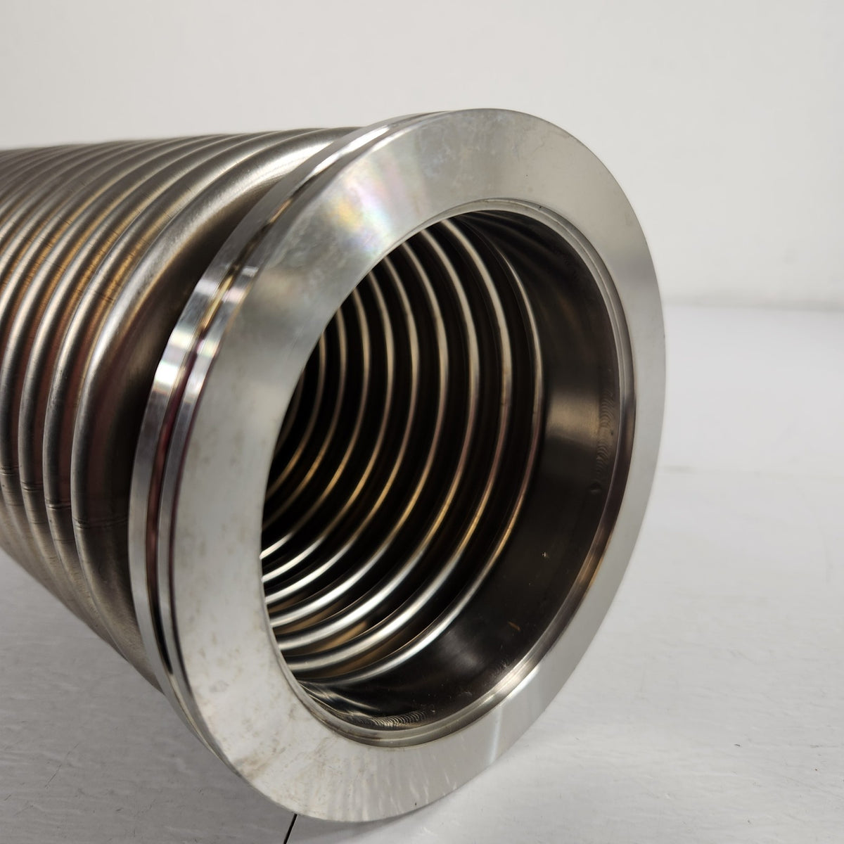 ISO-K100 NW100 36" Long Stainless Steel Flexible Vacuum Bellows Hose ISO Flanges