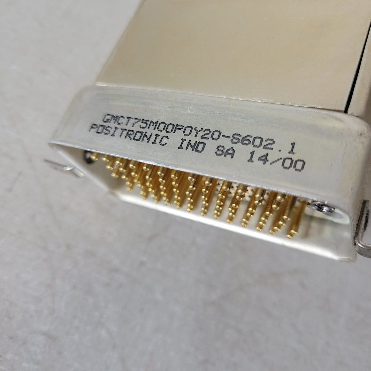 Alcatel ATP 1500M CFV3000M Turbo Pump Controller Cable 75-Pin Connectors