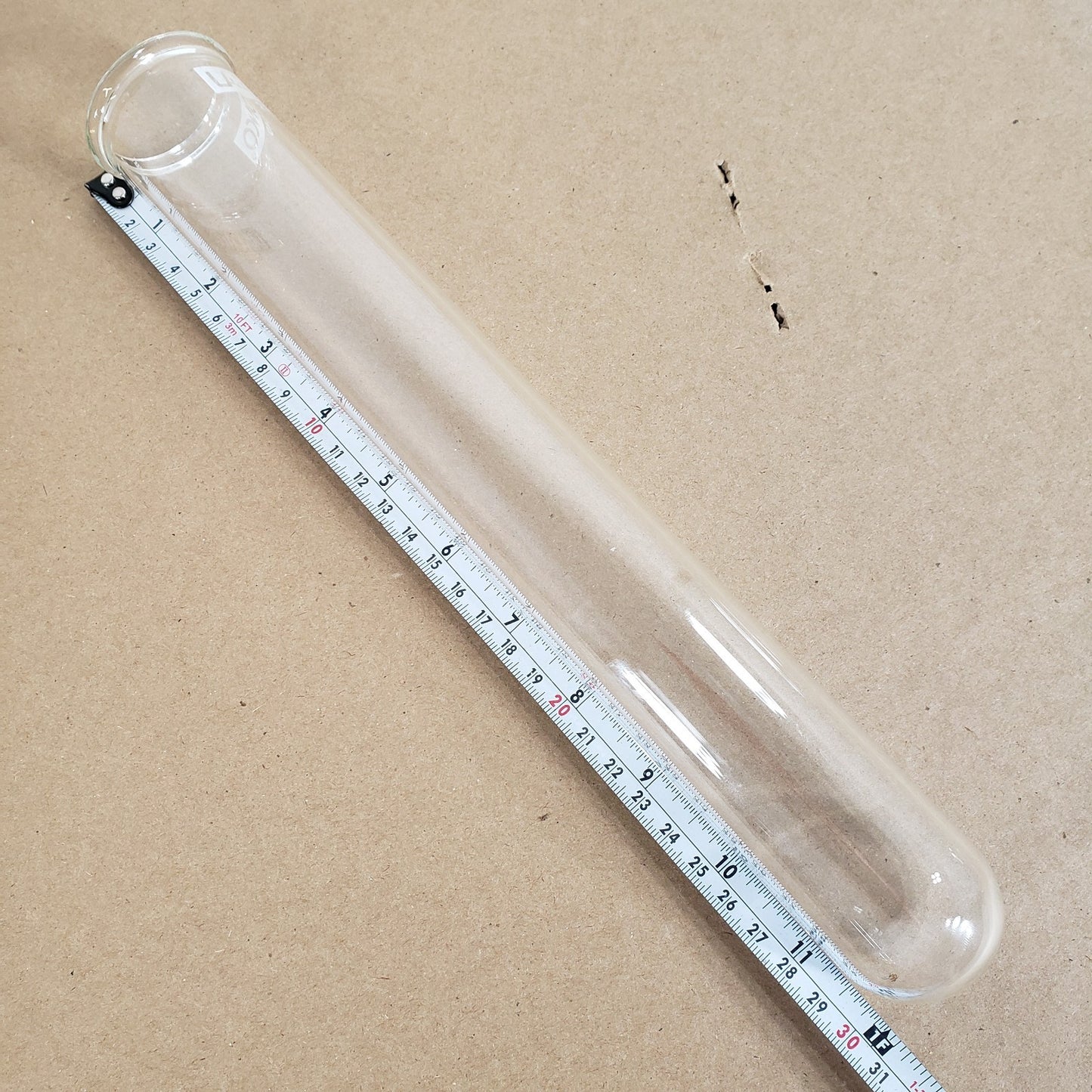 Labconco 23040 250mL Straight Kjeldahl Digestion Tube Borosilicate Glass