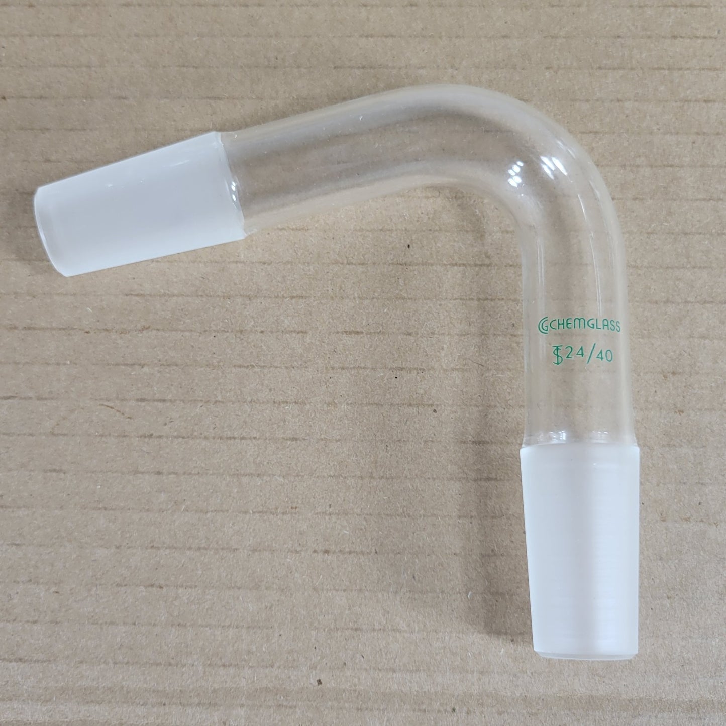 Lot Of 7 Chemglass CG-1010-01/CG-1071-01 Distillation Adapter 75/105 24/40 Joint