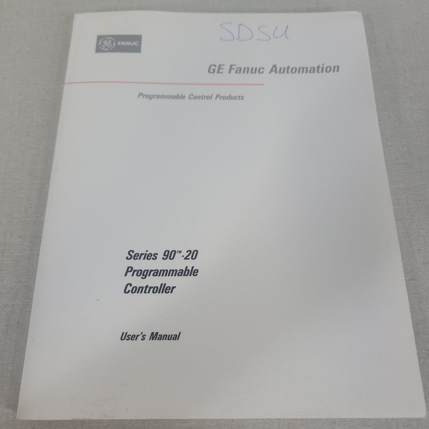 GE Fanuc GEK-90486D-2 Genius I/O Discrete Analog Blocks PLC User Manual