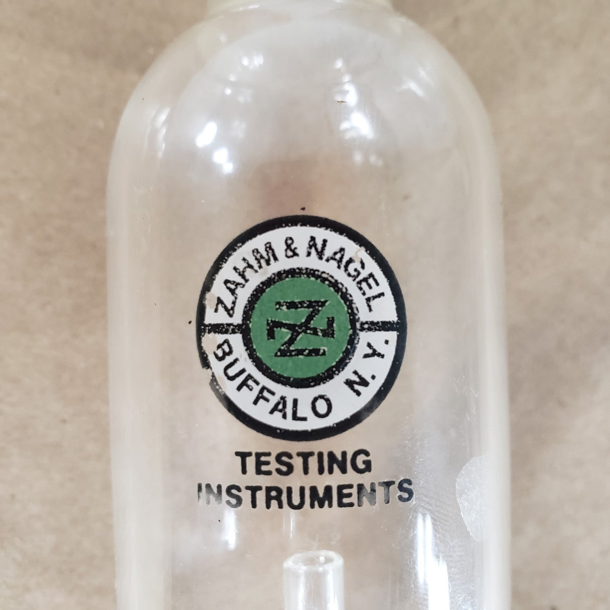 Zahm & Nagel Series 7000 CO2 Headspace Air Piercing Tester Glassware Manual