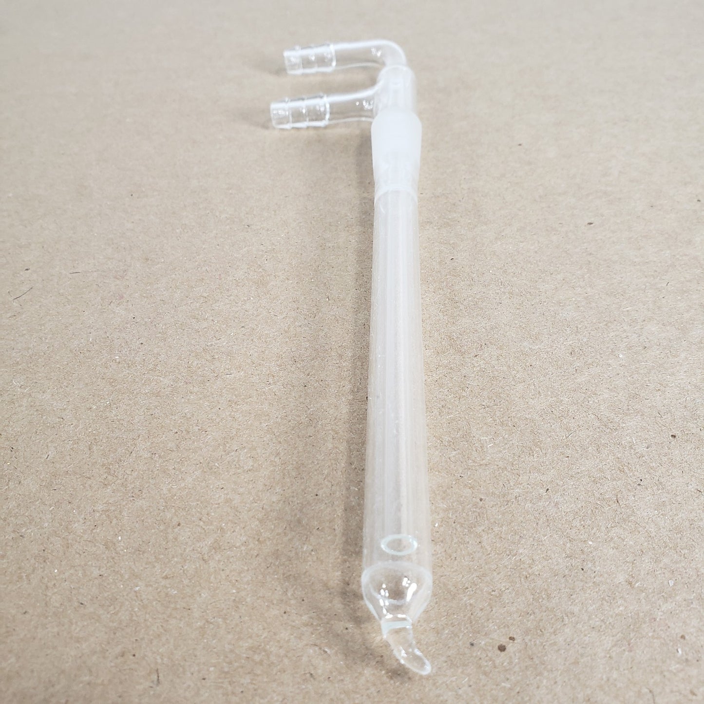 Unbranded Y-Adapter Distillation Assembly w/Cold Finger 14/20 & 1/4" Hose Joints