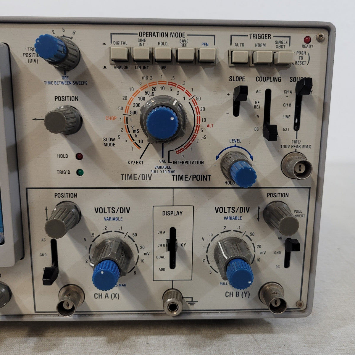 TESTED Nicolet 110 2-Channel Digital Storage Oscilloscope DSO Vintage