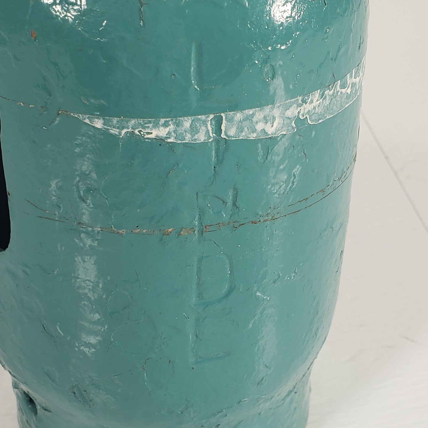 Vintage Linde Gas Cylinder Safety Cap Valve Protector Welding Tank Cover