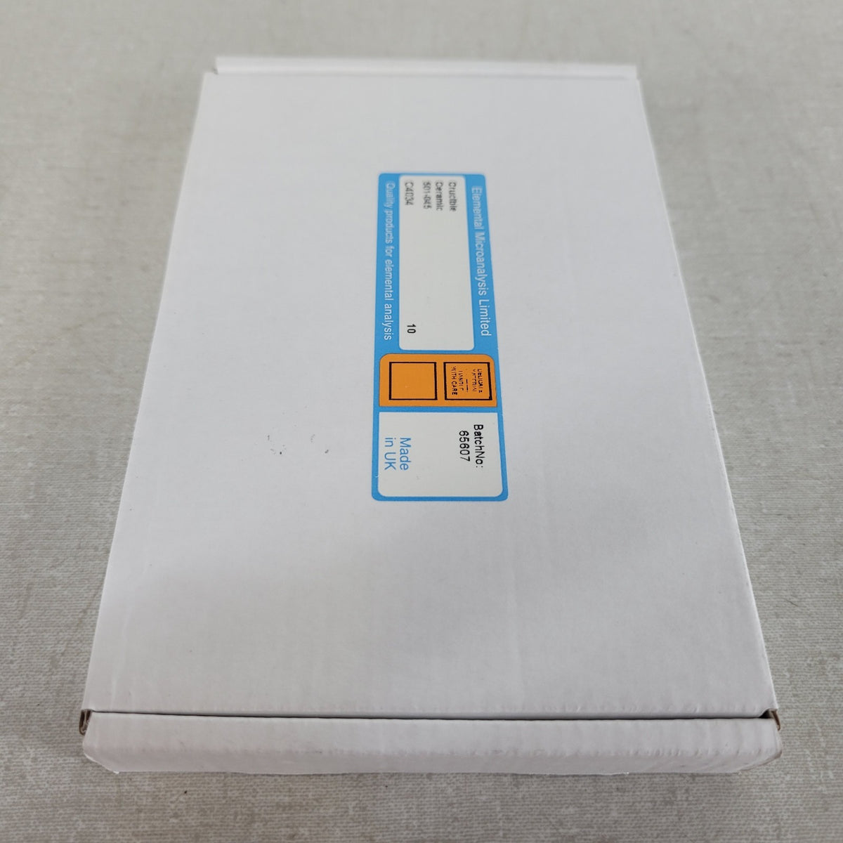 10x Elemental Microanalysis C4034 Ceramic Crucibles for LECO 501-045 501-045-125