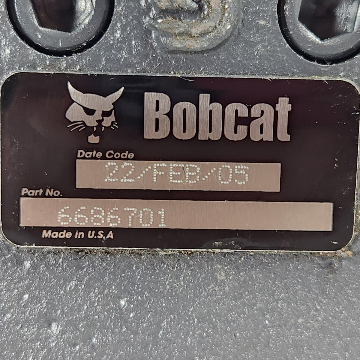 Bobcat 6686701 Single Hydraulic Gear Pump SJC S220 S250 S300 T250 T300 UNTESTED