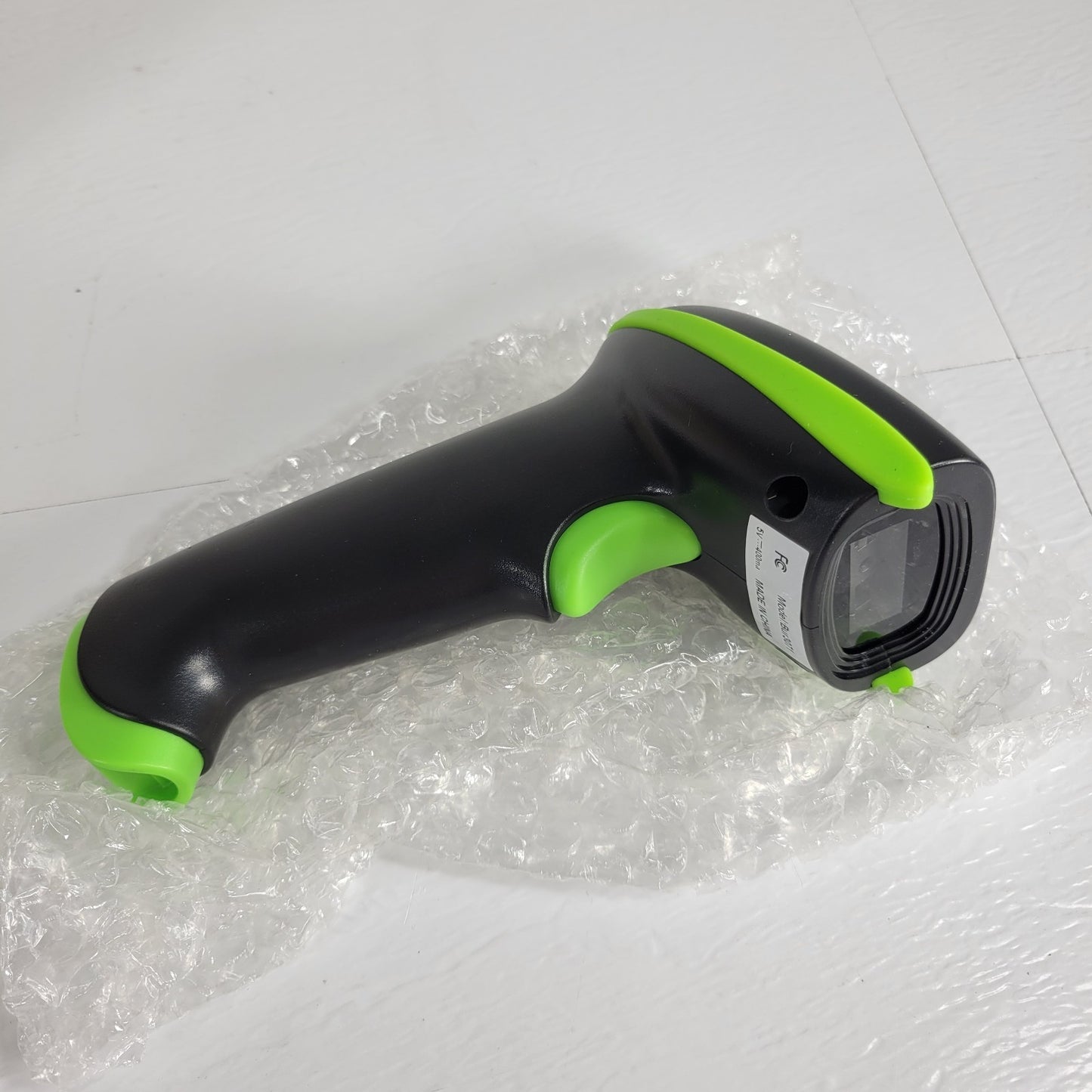 NADAMOO BUR3071 2D Wireless Wired Barcode Scanner QR Code Reader Tested